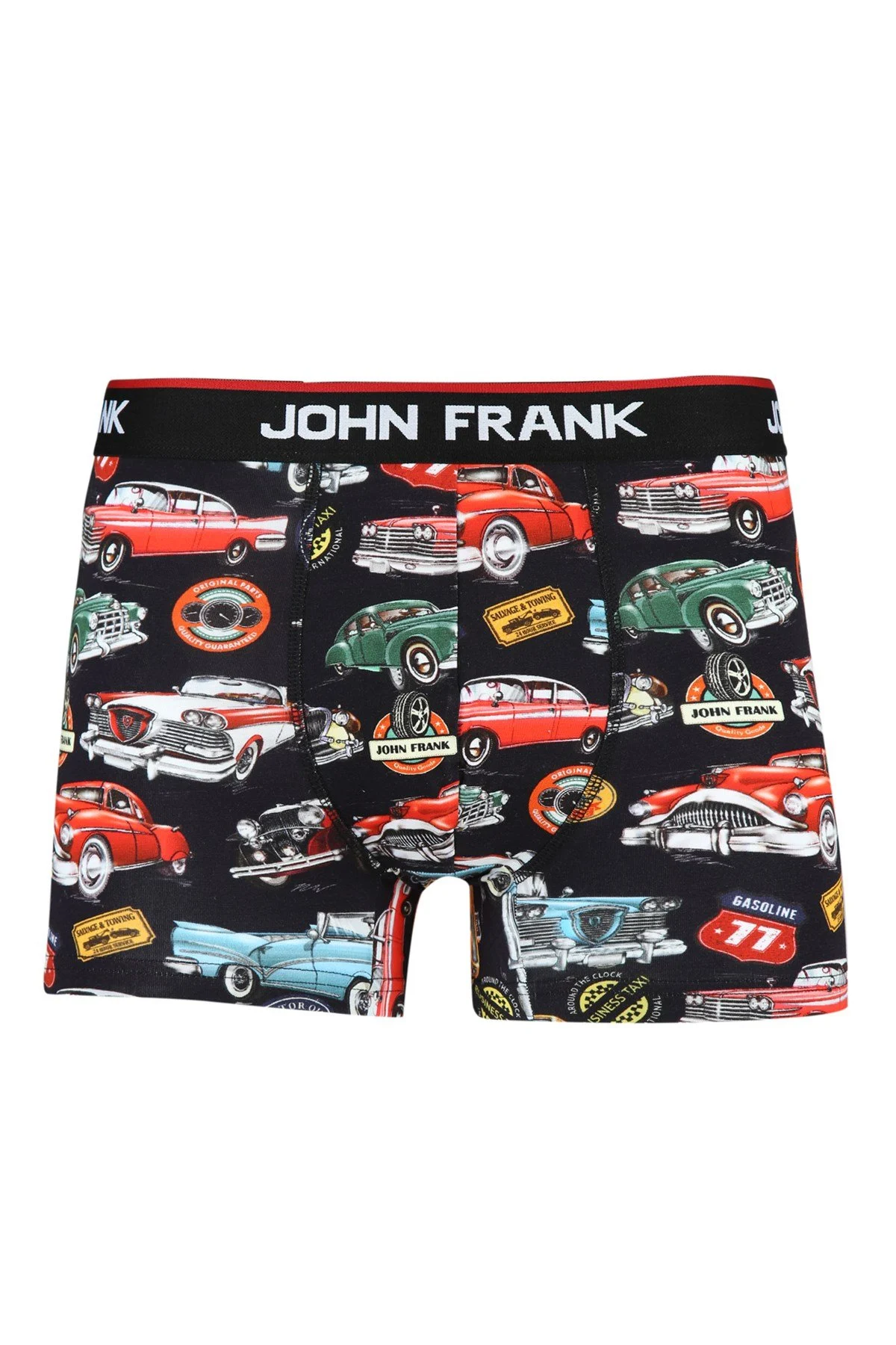 John Frank Мъжки боксери Retro cars