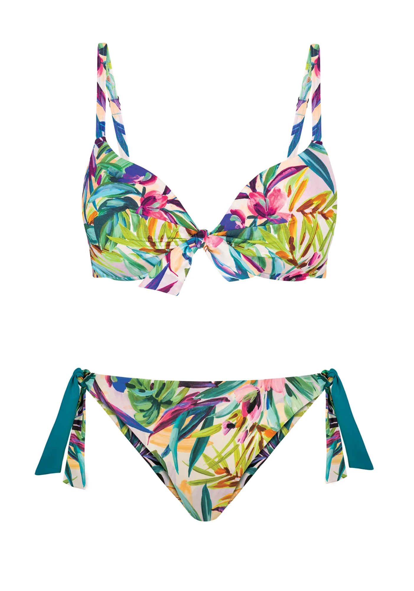 Feba Бански костюм Tropical Push-Up (L Размер) - Image 7