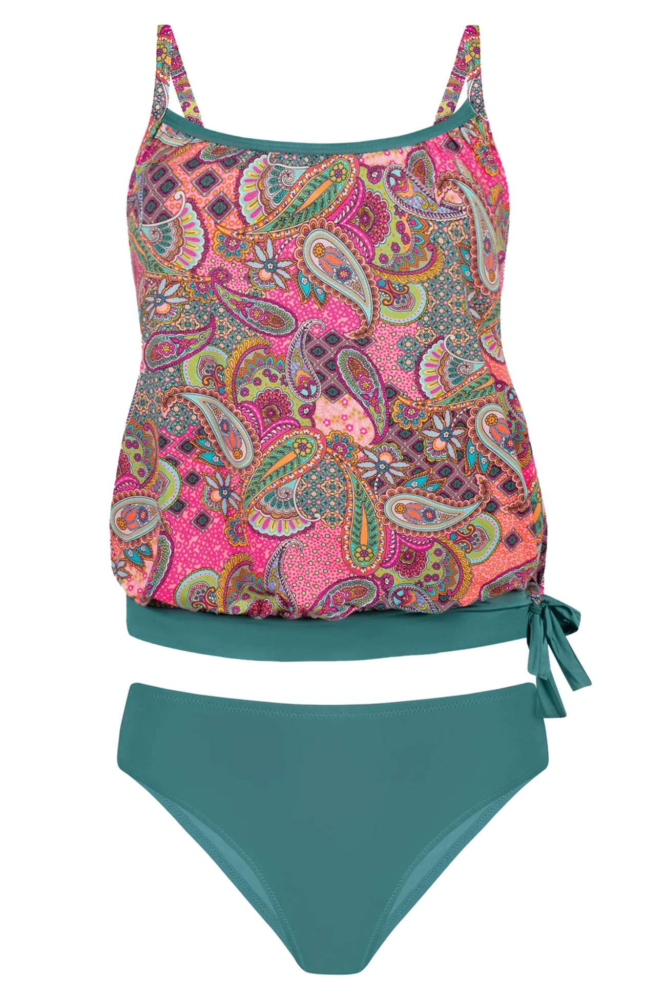 Feba Бански костюм Paisley Paradise Tankini - Image 4