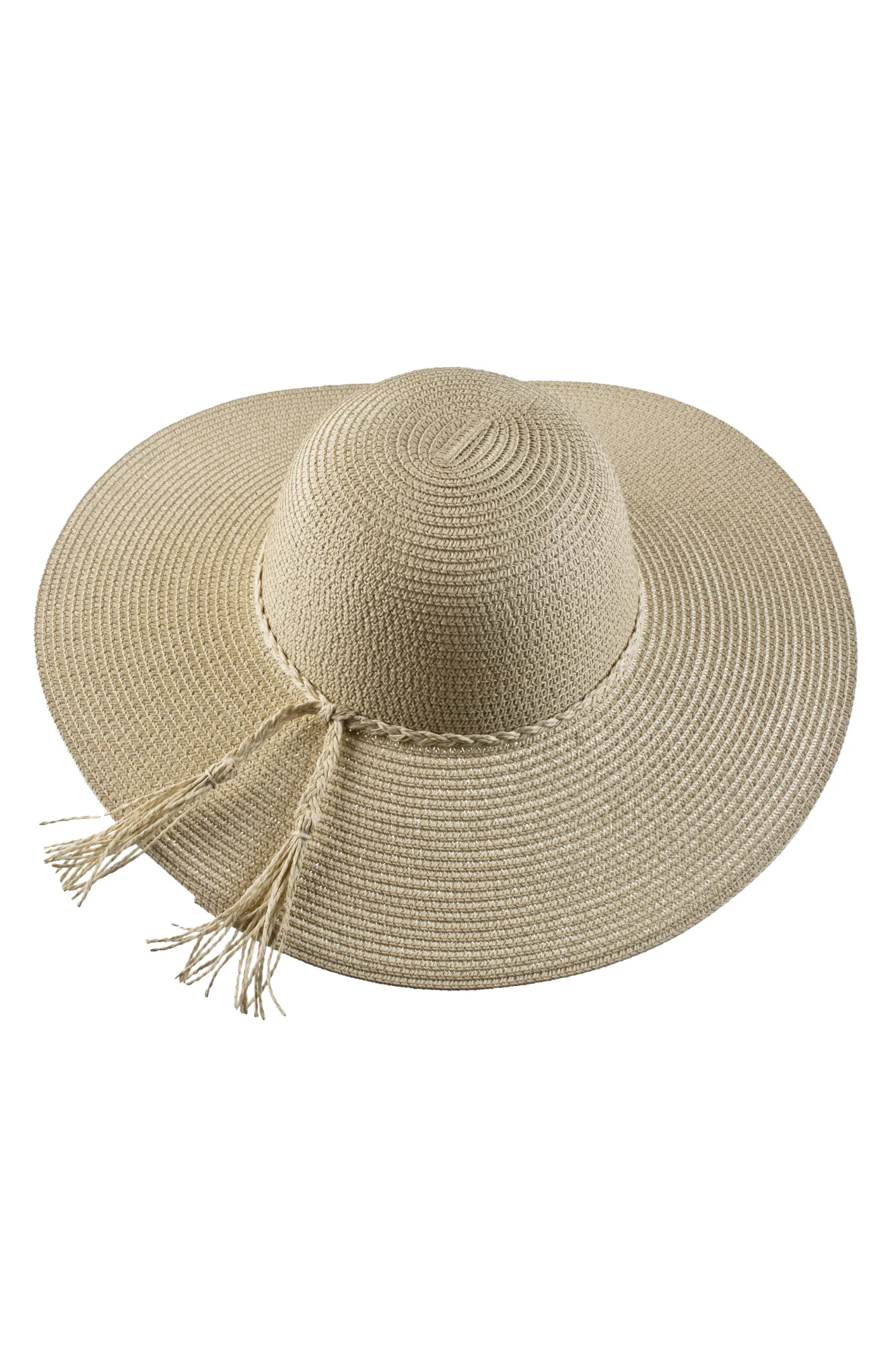Marc & Andre Beach Straw Hat Beige