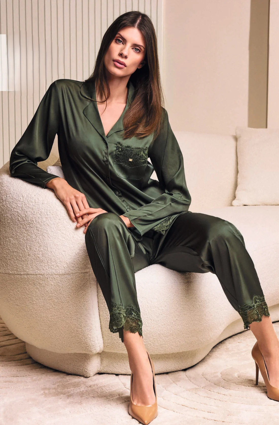 Lormar Пижама Saten (XL, 2XL)