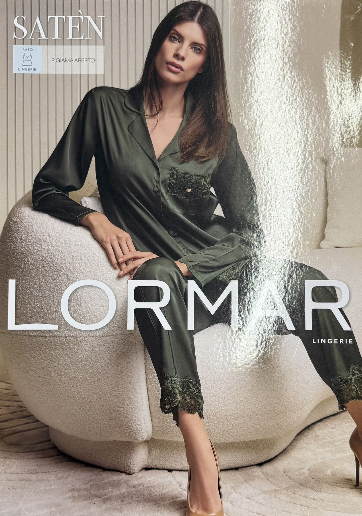 Lormar Пижама Saten (XL, 2XL) - Image 5