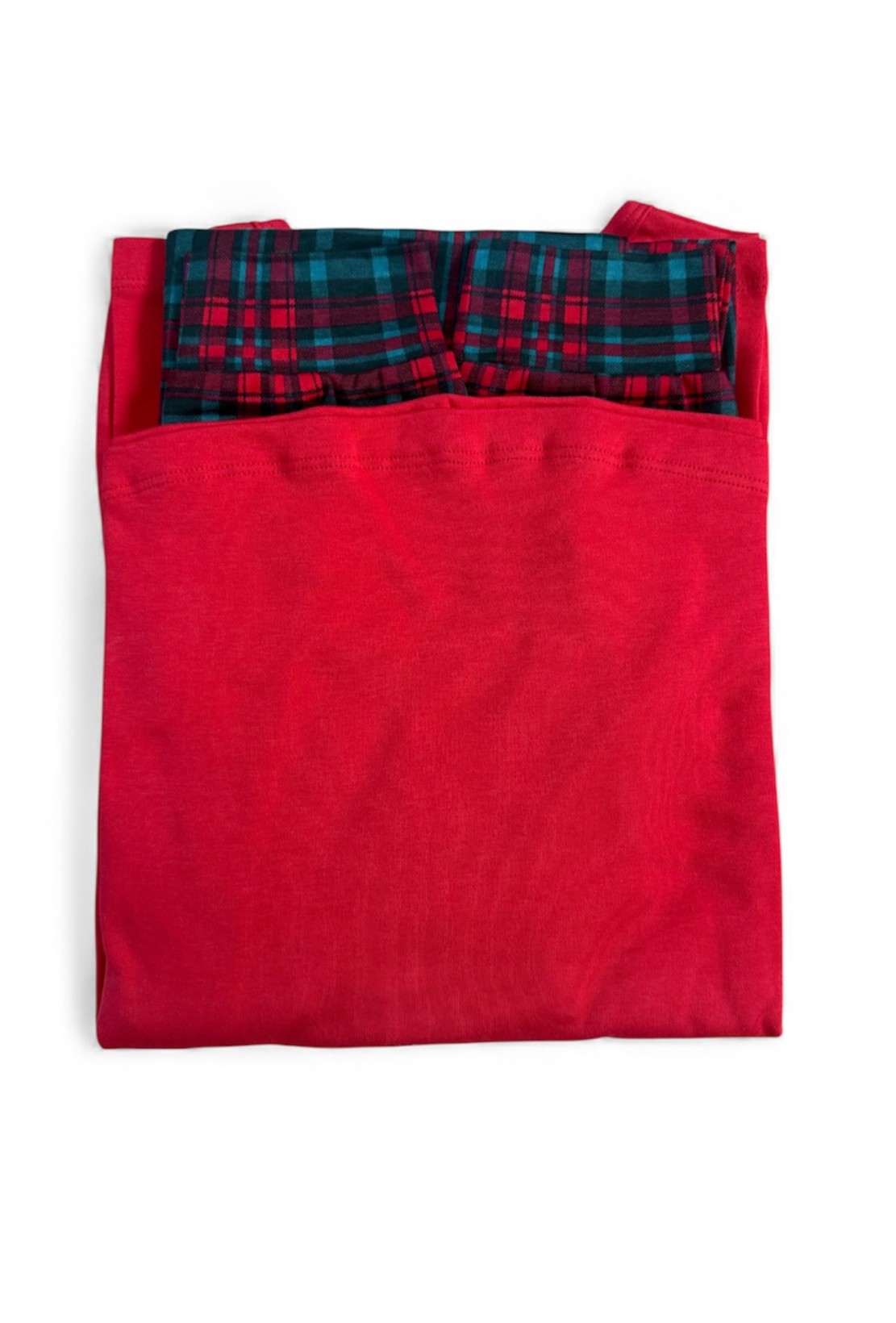 Ivatex Дамска пижама 4283 Snowflake Red - Image 3