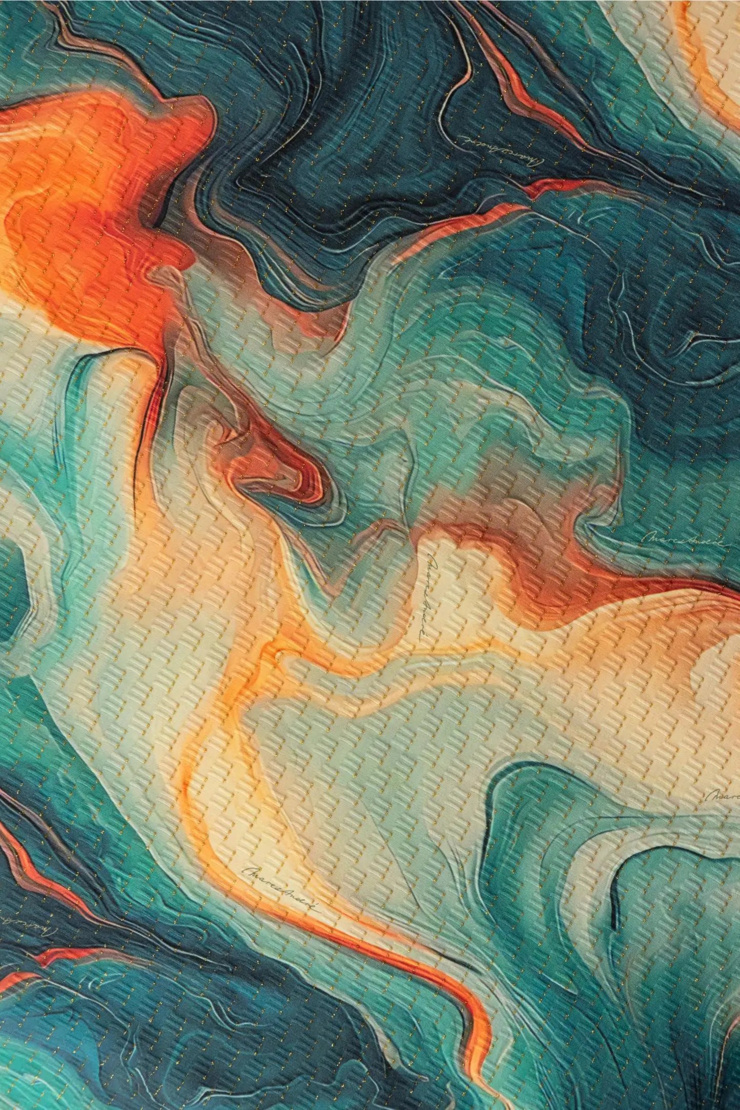 Marc & Andre Плажна Рокля тип риза Sea Swirls - Image 5